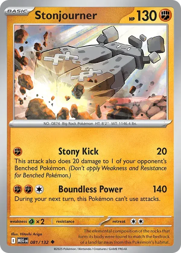 Mega Evolution  081/132 Stonjourner