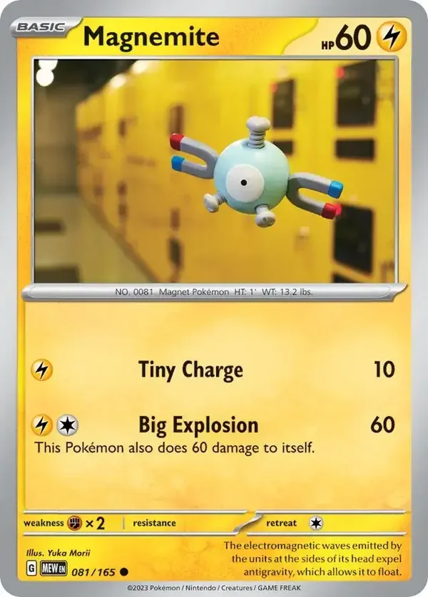 151  081/165 Magnemite