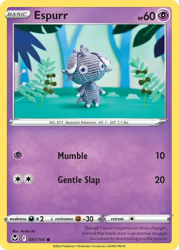 Silver Tempest  081/195 Espurr