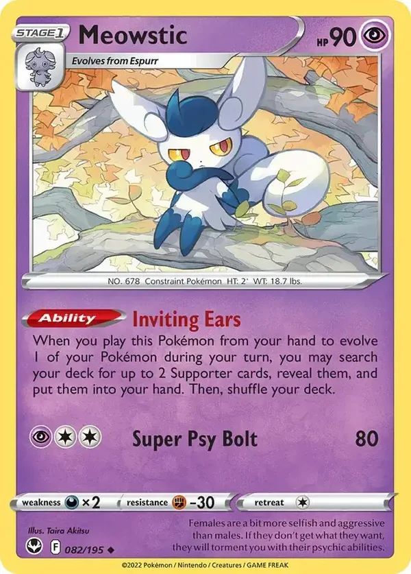 Silver Tempest  082/195 Meowstic