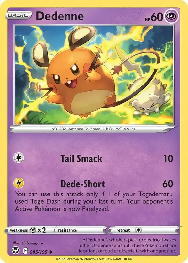 Silver Tempest  085/195 Dedenne