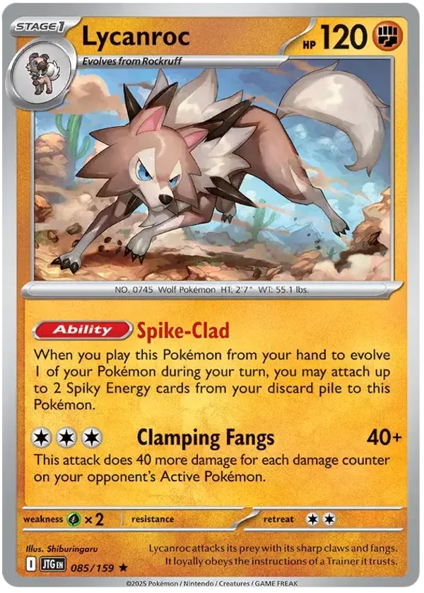 Journey Together  085/159 Lycanroc