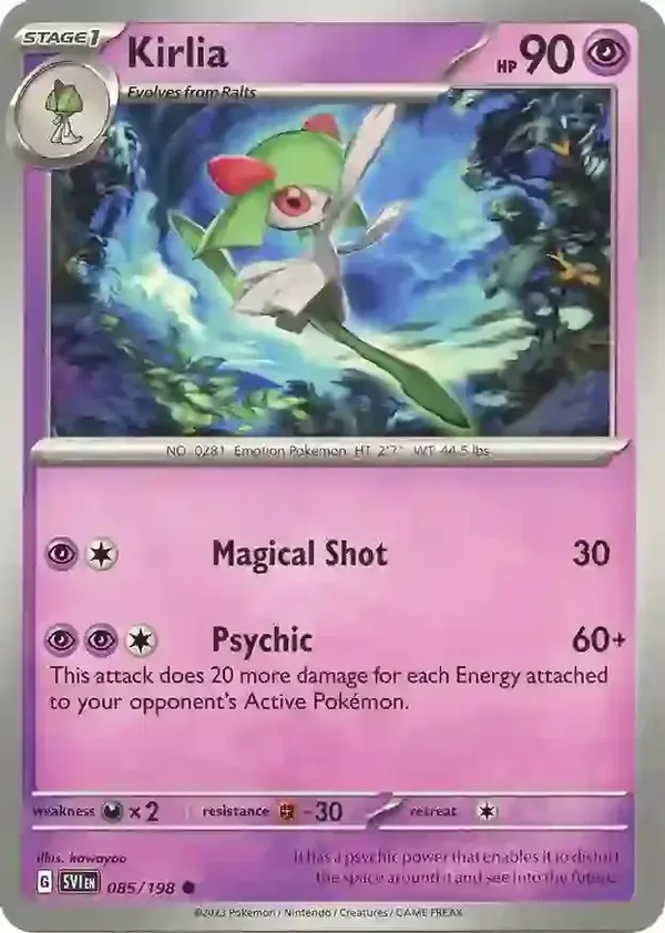 Scarlet & Violet  085/198 Kirlia