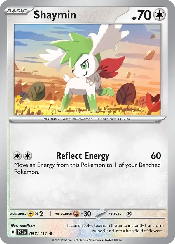 Prismatic Evolutions  087/131 Shaymin