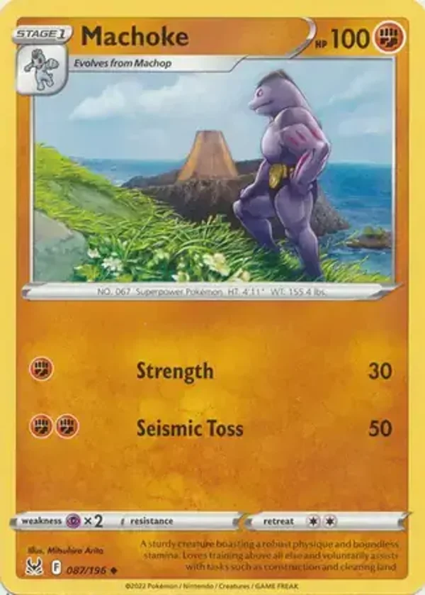 Lost Origin  087/196 Machoke
