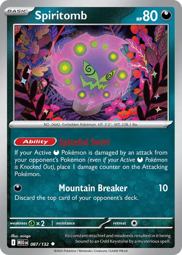 Mega Evolution  087/132 Spiritomb