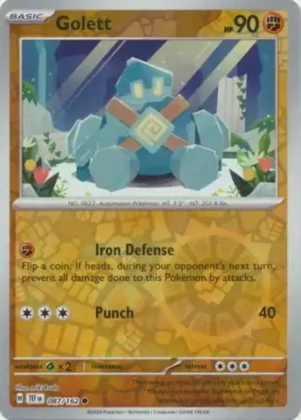 Temporal Forces  087/162 Golett Rev Holo