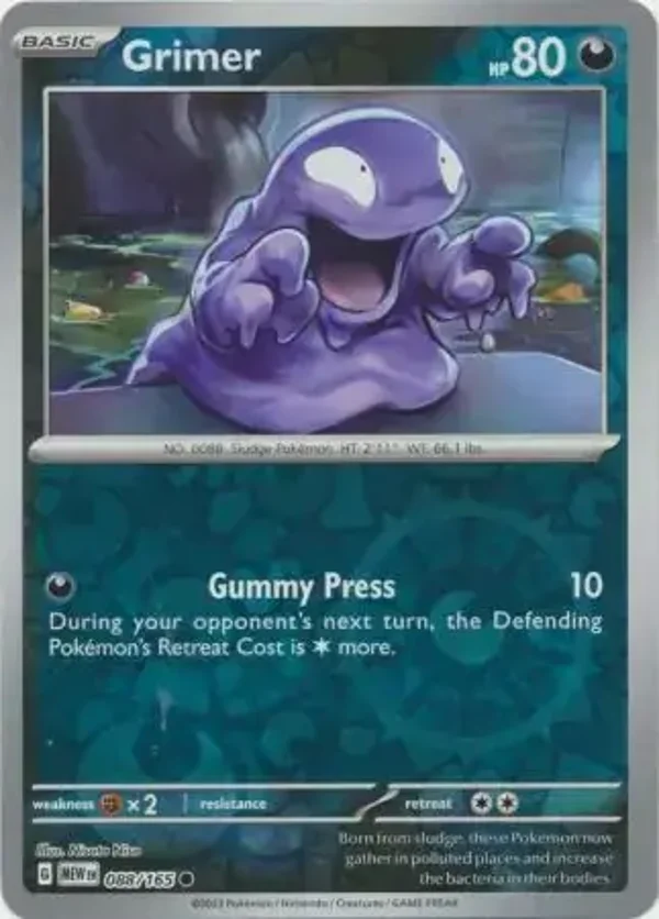 151  088/165 Grimer Rev Holo