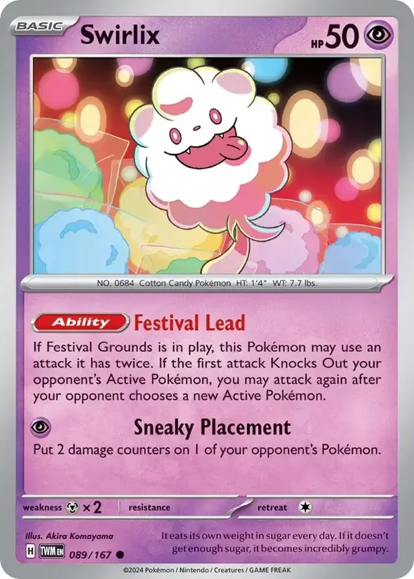 Twilight Masquerade  089/167 Swirlix