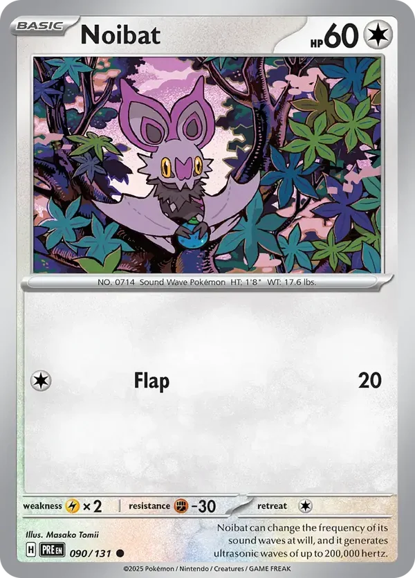Prismatic Evolutions  090/131 Noibat