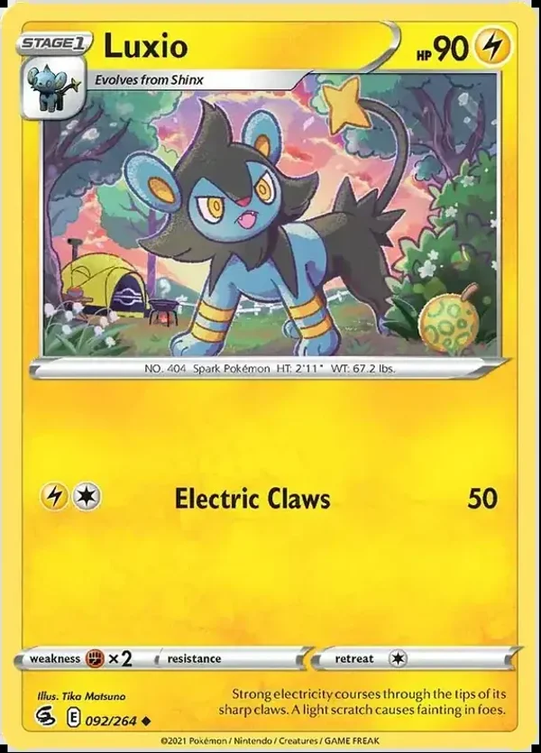 Fusion Strike  092/264 Luxio