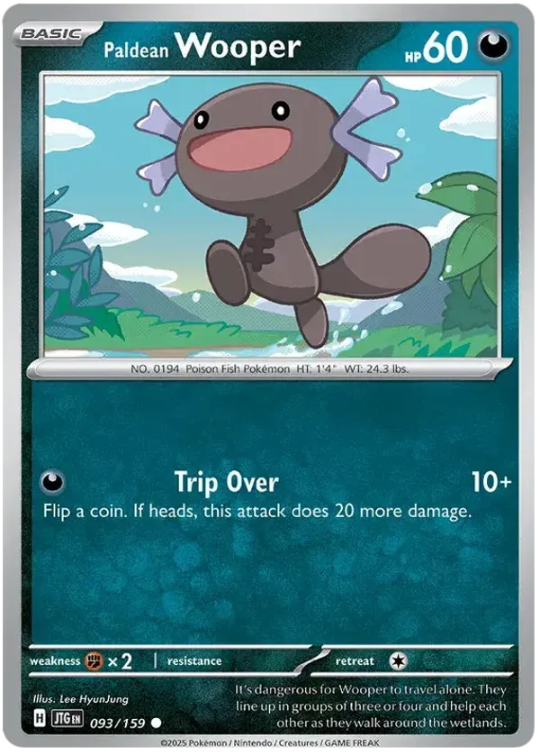 Journey Together  093/159 Paldean Wooper