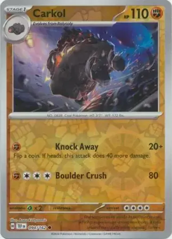 Temporal Forces  094/162 Carkol Rev Holo