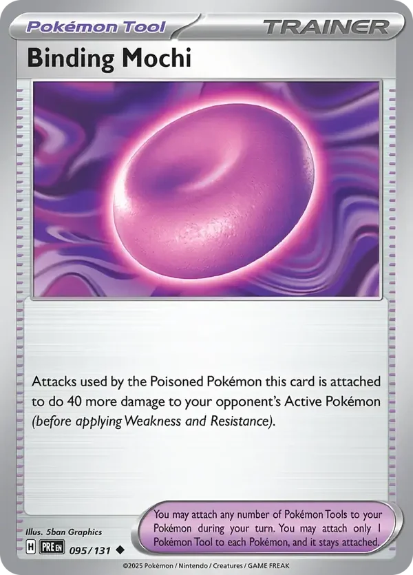 Prismatic Evolutions  095/131 Binding Mochi