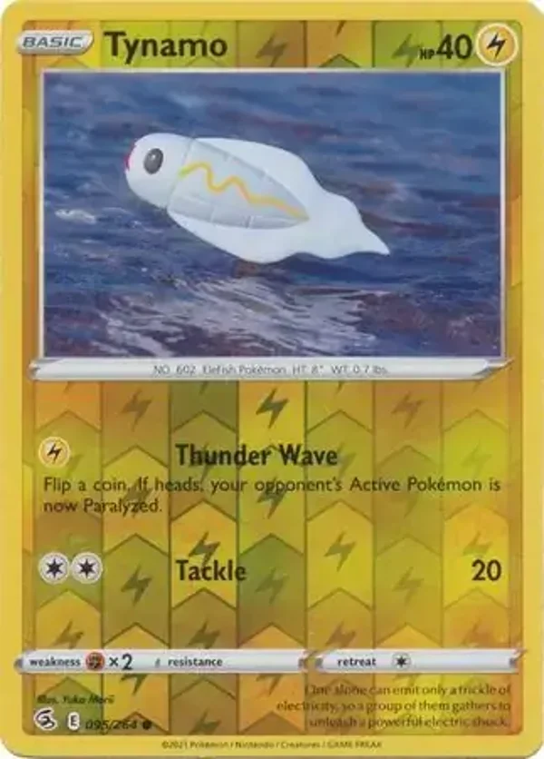 Fusion Strike  095/264 Tynamo Rev Holo