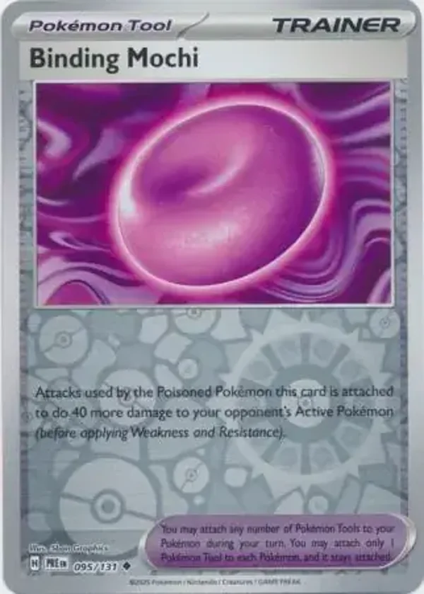 Prismatic Evolutions  095/131 Binding Mochi Rev Holo