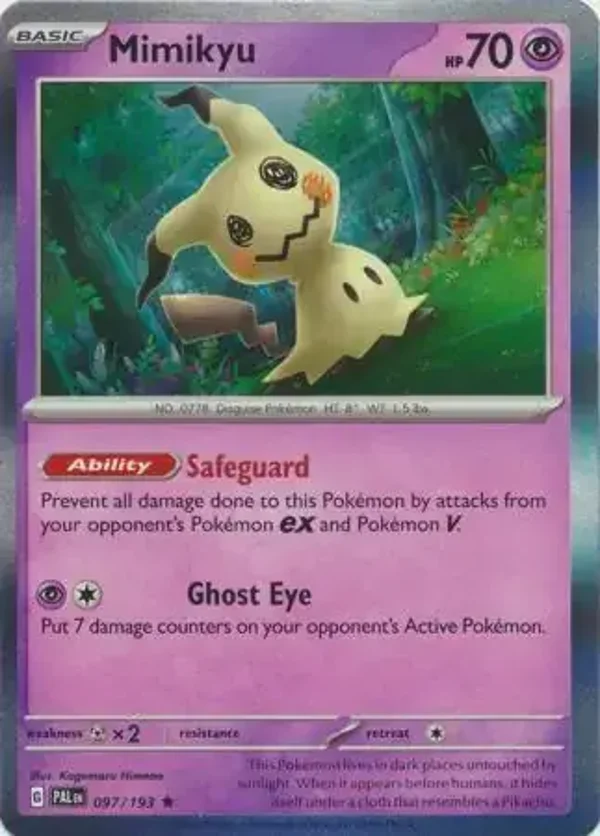 Paldea Evolved  097/193 Mimikyu