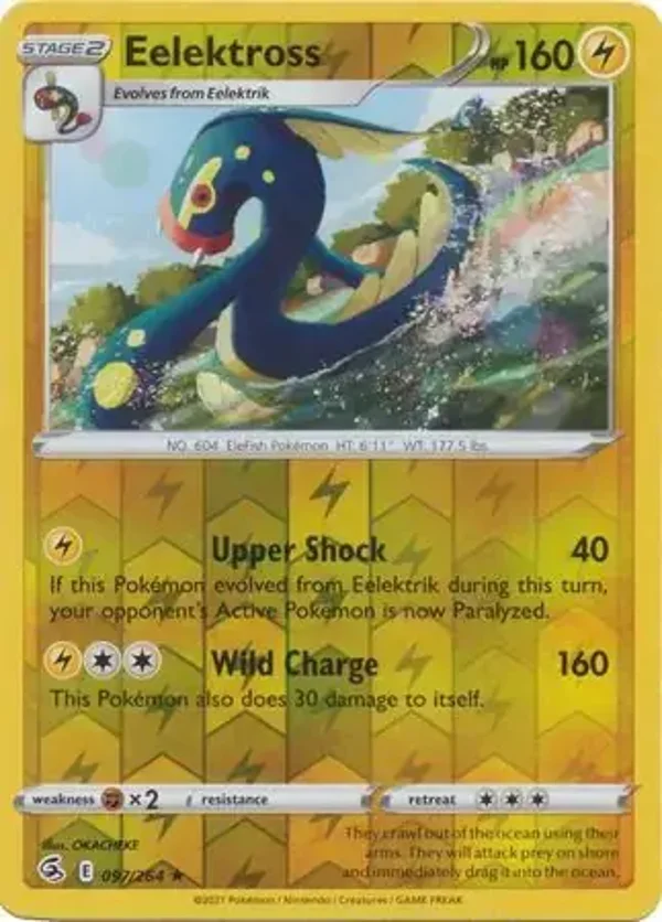 Fusion Strike  097/264 Eelektross Rev Holo