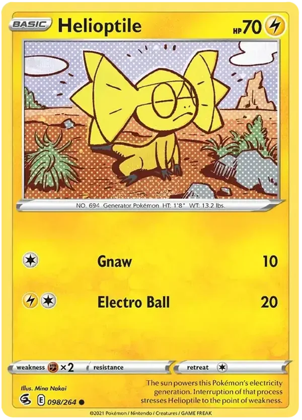 Fusion Strike  098/264 Helioptile