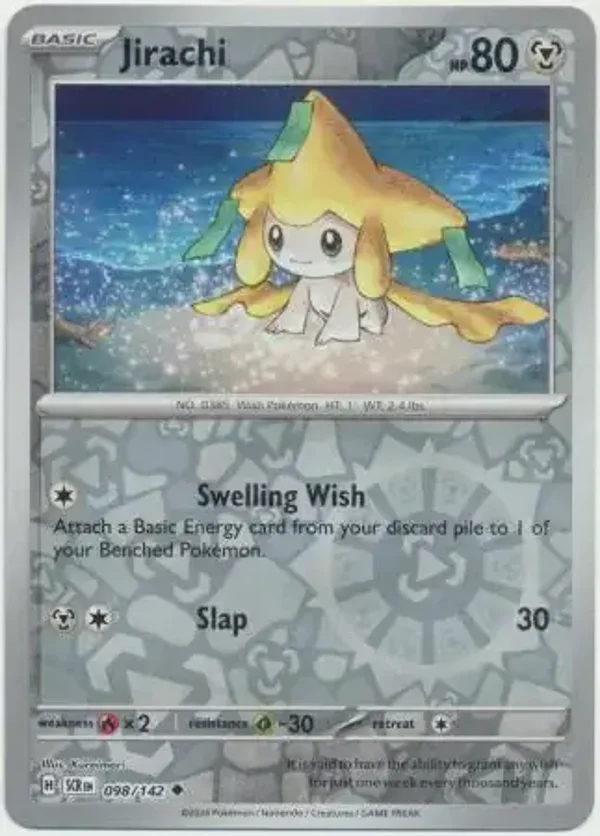 Stellar Crown  098/142 Jirachi Rev Holo