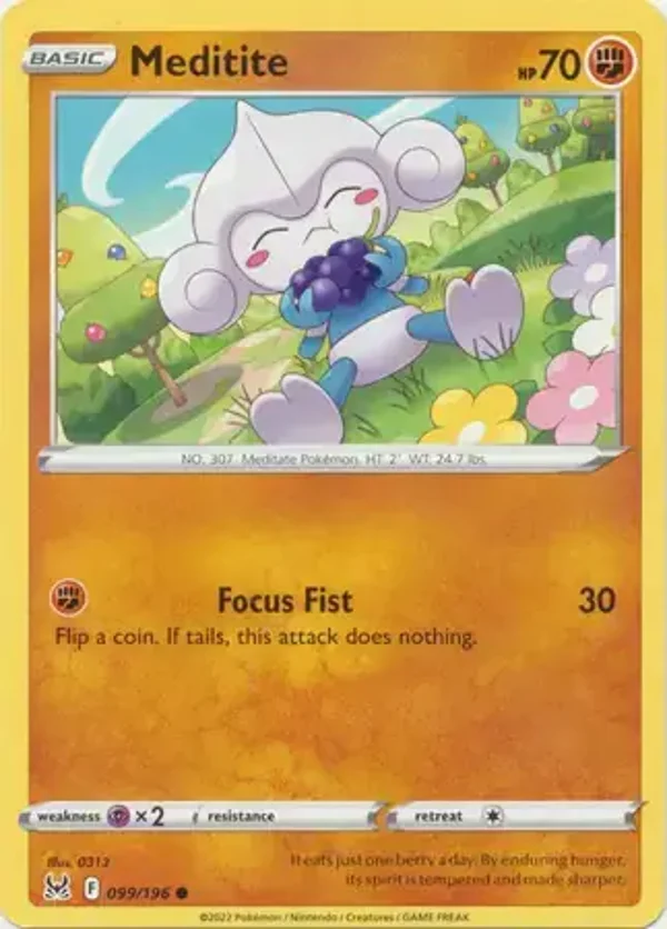 Lost Origin  099/196 Meditite