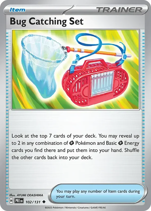 Prismatic Evolutions  102/131 Bug Catching Set