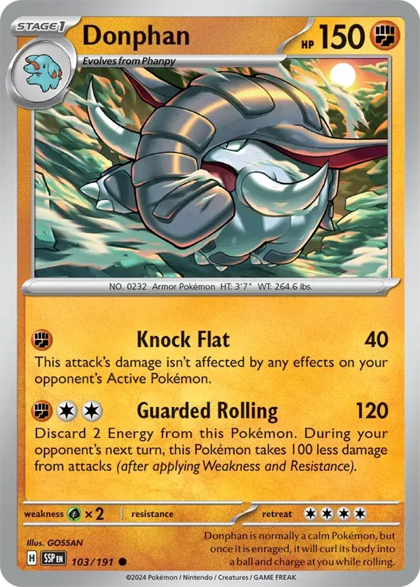 Surging Sparks  103/191 Donphan