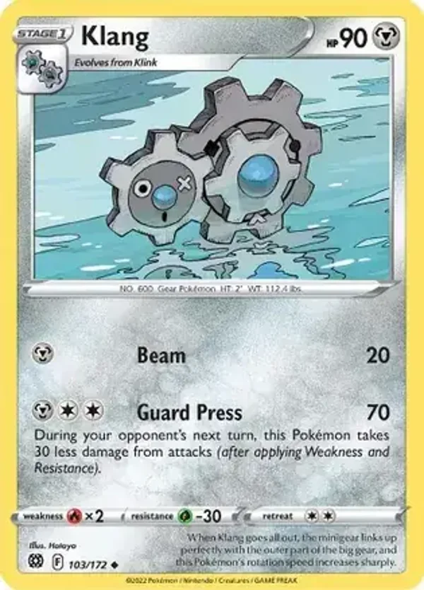 Brilliant Stars  103/172 Klang