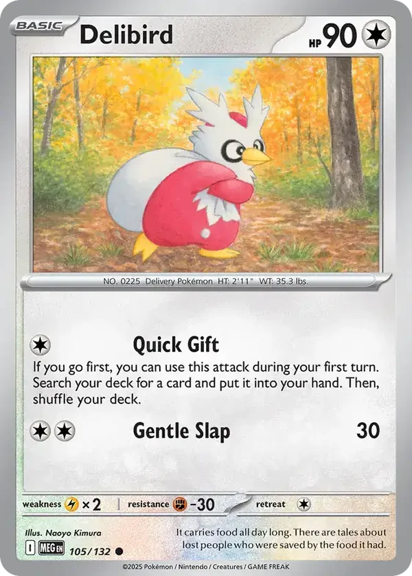 Mega Evolution  105/132 Delibird
