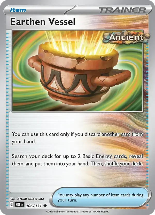 Prismatic Evolutions  106/131 Earthen Vessel