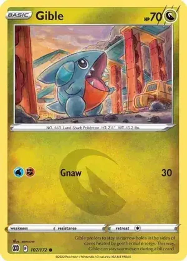 Brilliant Stars  107/172 Gible