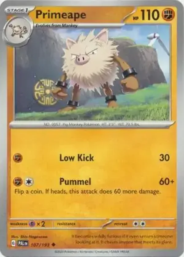 Paldea Evolved  107/193 Primeape
