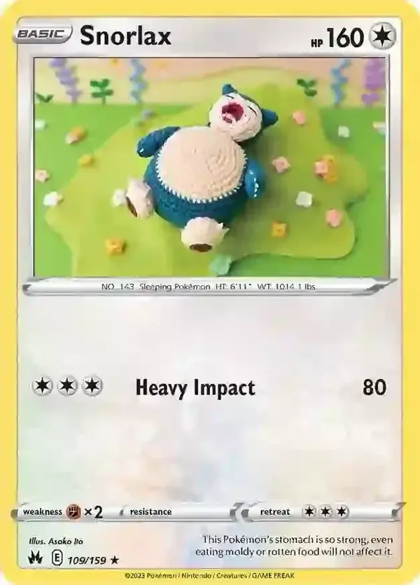 Crown Zenith  109/159 Snorlax