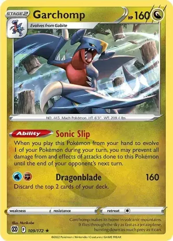 Brilliant Stars  109/172 Garchomp