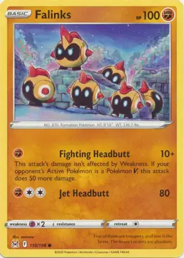 Lost Origin  110/196 Falinks