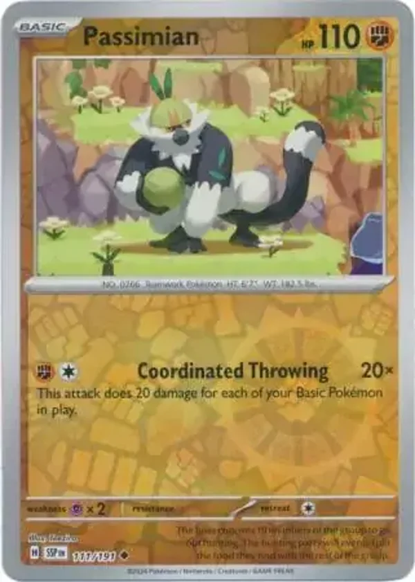 Surging Sparks  111/191 Passimian Rev Holo