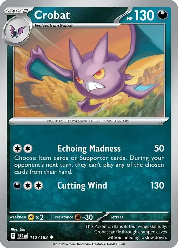 Paradox Rift  112/182 Crobat