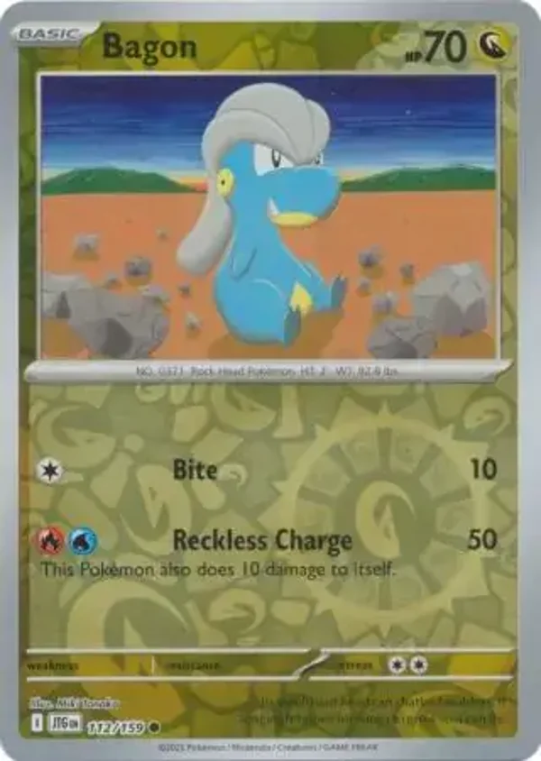 Journey Together  112/159 Bagon Rev Holo