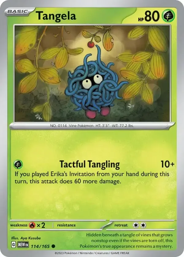 151  114/165 Tangela