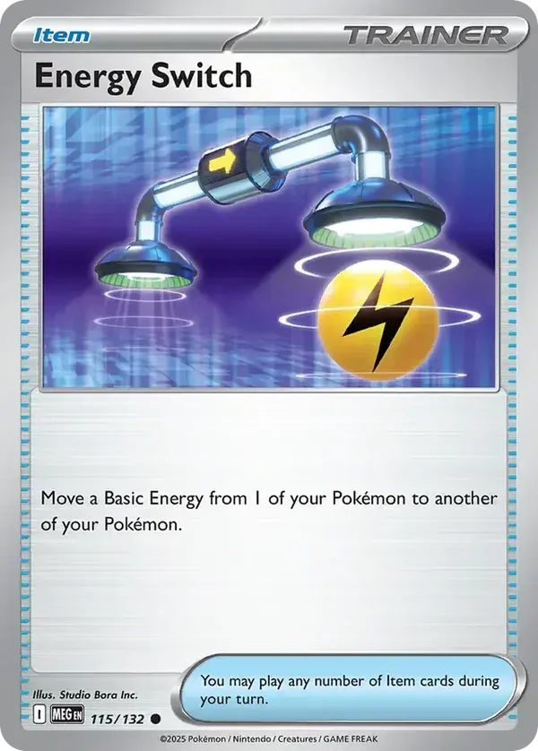 Mega Evolution  115/132 Energy Switch