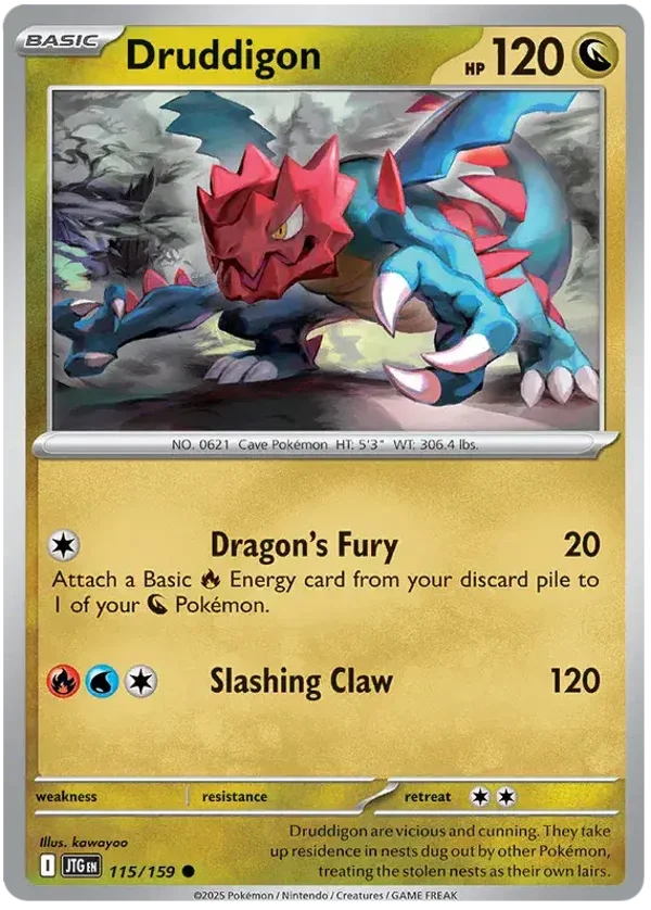 Journey Together  115/159 Druddigon