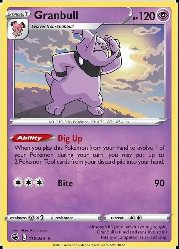 Fusion Strike  116/264 Granbull