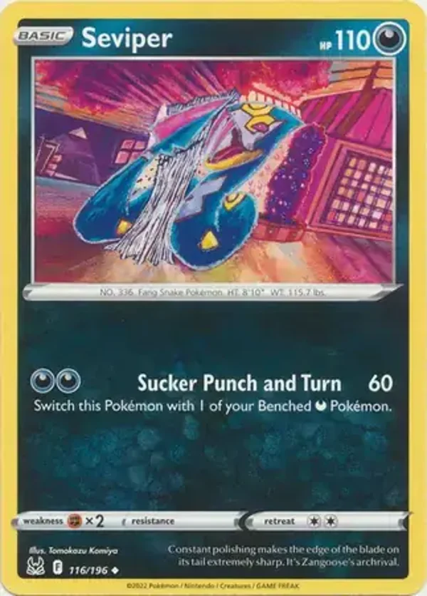 Lost Origin  116/196 Seviper