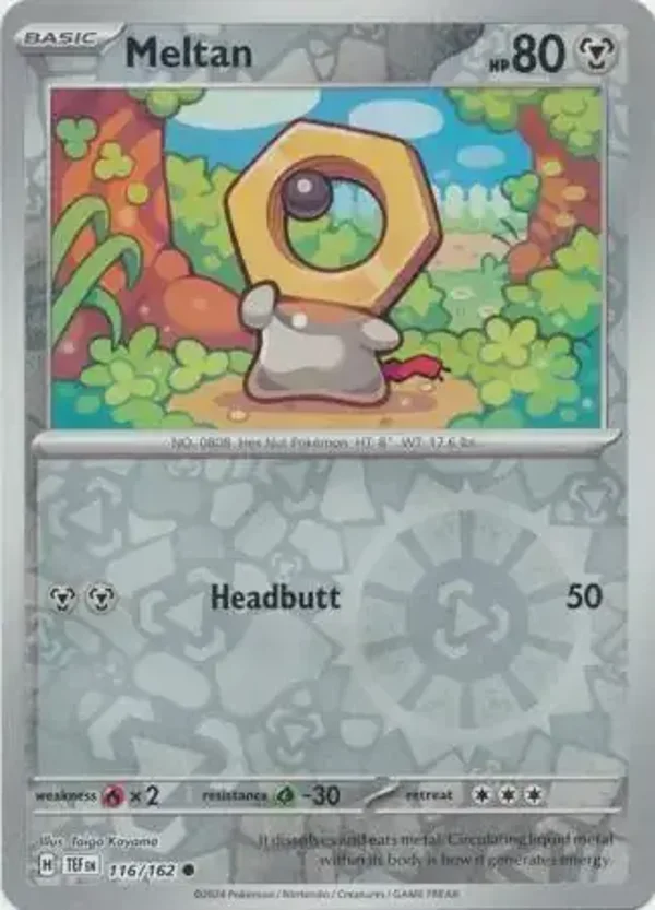 Temporal Forces  116/162 Meltan Rev Holo