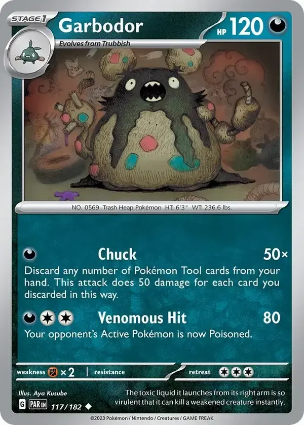 Paradox Rift  117/182 Garbodor