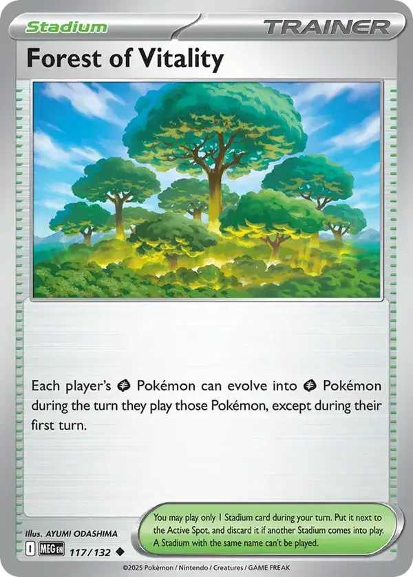 Mega Evolution  117/132 Forest of Vitality