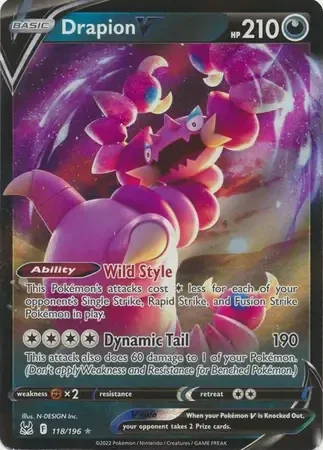 Lost Origin  118/196 Drapion V