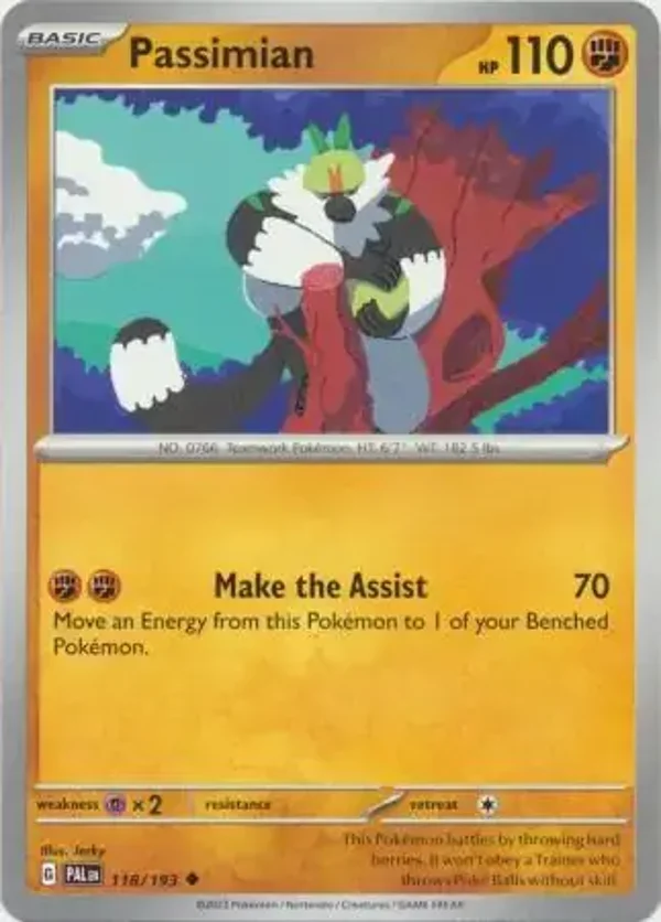 Paldea Evolved  118/193 Passimian