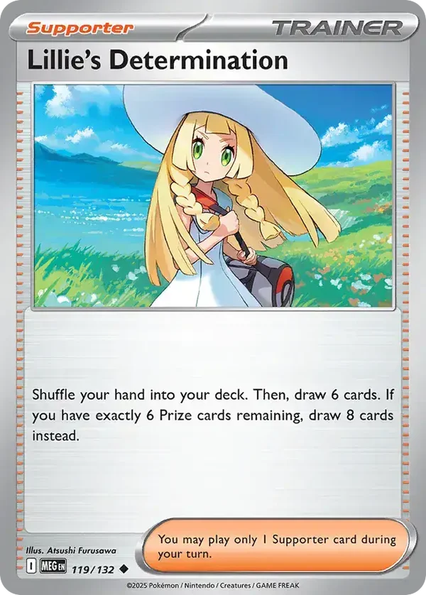 Mega Evolution  118/132 Lillie's Determination