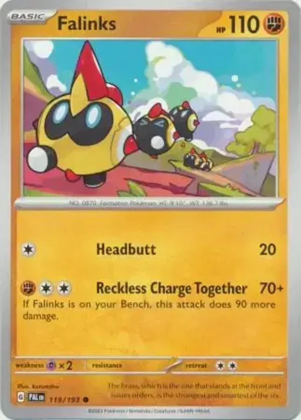 Paldea Evolved  119/193 Falinks